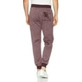thumbnail image 2 of Ma Croix Mens Marled Jogger Pants Basic Brushed Fleece Solid Sweatpants, 2 of 2
