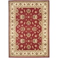 thumbnail image 4 of SAFAVIEH Lyndhurst Miah Floral Border Area Rug, Red/Ivory, 5'3" x 7'6", 4 of 6