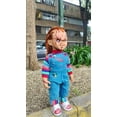 thumbnail image 4 of Muñeco Chucky Cicatrizado Cuerpo de Vinil de 67 cm de Altura, 4 of 5