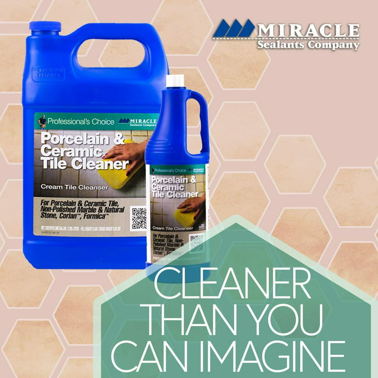 Miracle Sealants PCTCGAL4 Porcelain & Ceramic Tile Cleaners, Gallon
