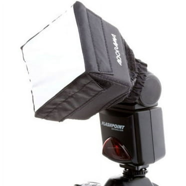 Soft Box Flash Diffuser with Dual Mounting - Walmart.com