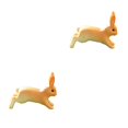 thumbnail image 1 of Billuyoard Cosas en miniatura, diseño exquisito duradero, no se desvanecen fácilmente, bonitas ranas pequeñas llamativas, amplia aplicación, Type2 NO2, 1 of 6