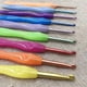thumbnail image 3 of 9-Pack New Candy Color Crochet Hooks Non-Slip Crochet Hooks Colored Knitting Sticks Sweater Yarn Toothbrush Handle Crochet Hooks, 3 of 4
