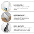 thumbnail image 3 of Vertical Laptop Stand 3-slots Desktop Phone Tablet Stand Adjustable Dock Holder, 3 of 3