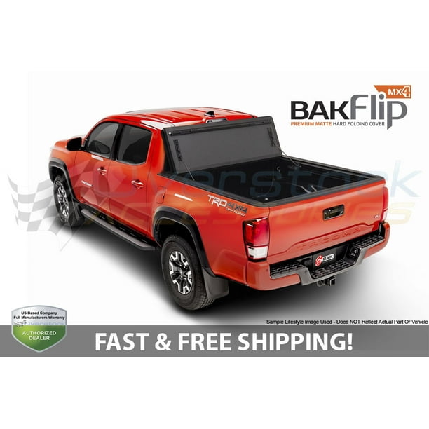 2017 F 250 F 350 Super Duty 6 8ft Bed Bakflip Mx4 Hard Tri Fold Tonneau Cover Walmart Com Walmart Com