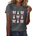 thumbnail image 2 of Ruimatai Women's Funny Print T-Shirt Short Sleeve Casual Blouse Round Neck Top Fashion Tee, 2 of 4