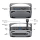 thumbnail image 2 of Base Dock VENTION para Mac mini M4/M4 Pro con Hub 10 en 1 Plateada, 2 of 8
