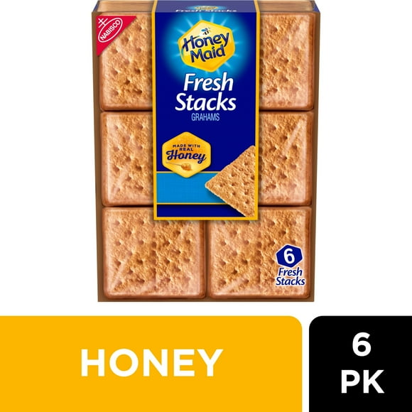 Honey Maid Fresh Stacks Graham Crackers, 12.2 oz (6 Stacks)