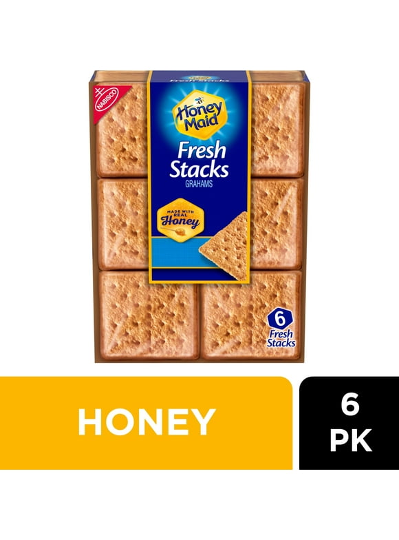 Honey Maid Fresh Stacks Graham Crackers, 12.2 oz (6 Stacks)