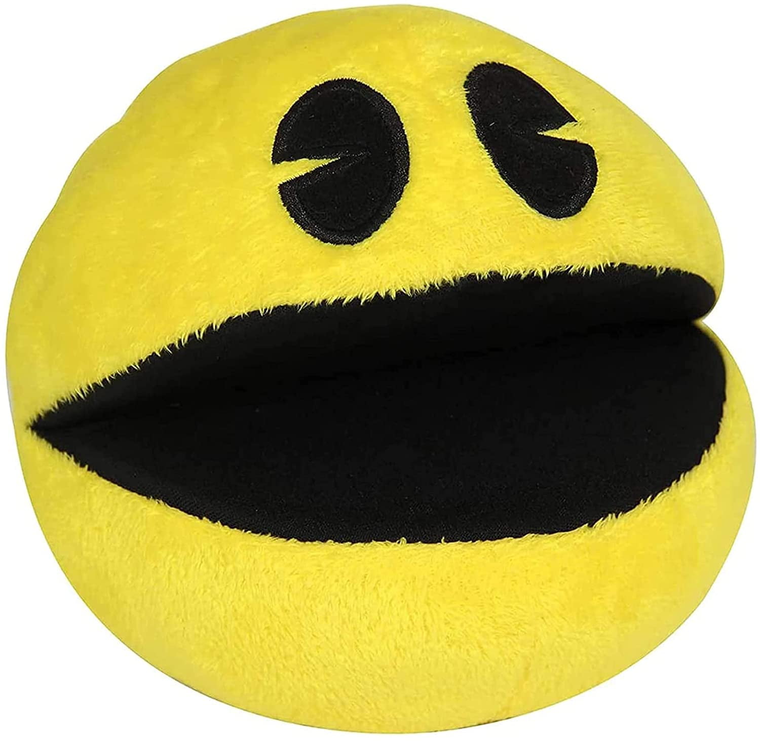 Licensed Stuffed Toy USA. Pac-Man Plush 5 '' Brand New Yellow Ms Pac- Man 