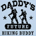 thumbnail image 2 of CafePress - Daddy's Future Hiking Buddy Infant Bodysuit - Baby Light Bodysuit, Size Newborn - 24 Months, 2 of 4