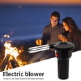 thumbnail image 6 of Outdoor Fan Air Blower Handheld Barbecue Fire Bellows Grill Accessories Aluminum Alloy Kitchen Tool for Picnic Camping Cooking, 6 of 8