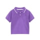 thumbnail image 1 of Odeerbi Camisas de Golf de Algodón de Niños Color Sólido Camisas de Tenis Uniforme de La Escuela de Manga Corta, 1 of 3