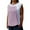 Pink, variant on Color Block Women's Relaxed Fit Tshirt Flattering Concealing Design Comfortable Stretchy Casual Top For Everyday Wear And Layering XXXXL Size Yellow