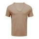 thumbnail image 5 of pstuiky camisetas de hombre, Camisa formal con estampado de color para hombre, blusa de manga larga con cuello vuelto, blusa de manga corta con cuello vuelto camisetas de hombre xl, 5 of 6
