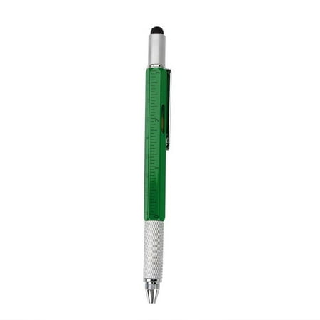 

BAMILL Multi-function tool pen spirit level scale touch screen 6in1 metal ballpoint pen