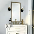 thumbnail image 6 of Frame My Mirror Framed Mirror, Champagne Bronze Finish, 36" x 36", 1-1/4" Wide Frame Ellis Design, 6 of 15
