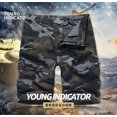thumbnail image 2 of Pantalones Cortos Cargo Para Hombre Camo Casual Five Points, 2 of 8