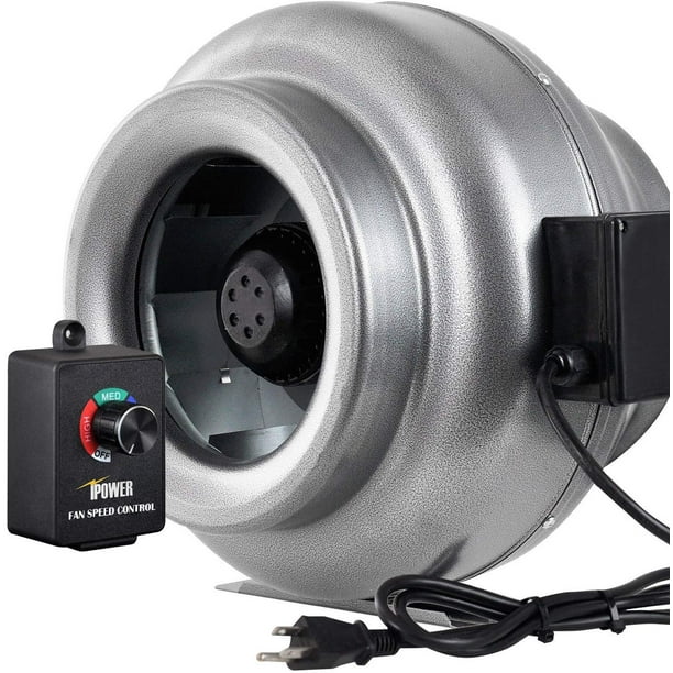 iPower 12 Inch 1060 CFM Duct Inline HVAC Exhaust Blower Ventilation Fan