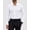 A-white, variant on Men's Long Sleeve Button Down Dress Shirt, 13-Way Stretch Wrinkle-Free, Slim Fit