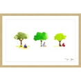 thumbnail image 2 of Marmont Hill "Three Meditators" by Maya Gur Framed Painting Print, 2 of 5
