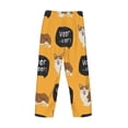 thumbnail image 5 of Fotbe Corgi Men's Pajama Pants,Sleepwear Pants,Pj Bottoms Drawstring And Pockets-Small, 5 of 9