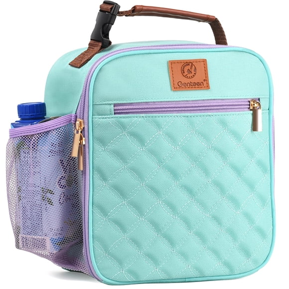 Bolsa Térmica Reutilizable Genteen para Almuerzo Verde Claro