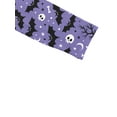 thumbnail image 3 of Halloween Leggings, Color Block Skull Bat Print Sports Trousers, 3 of 6