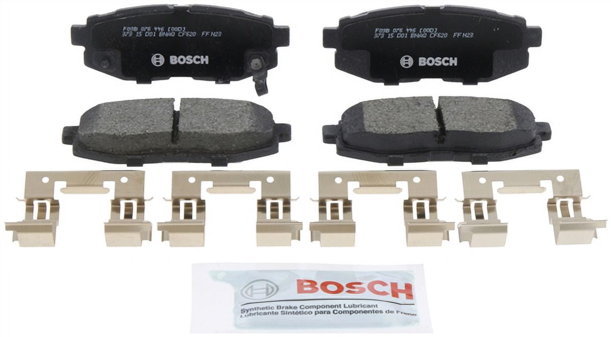 Bosch BC1124 QuietCast Premium Disc Brake Pad Set Fits select: 2013-2016 TOYOTA SCION FR-S, 2010-2014 SUBARU OUTBACK