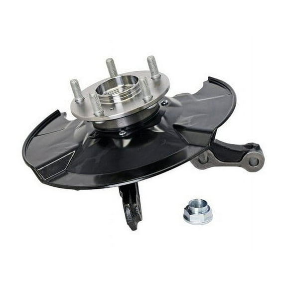 Front Left Driver Side Wheel Hub Bearing and Steering Knuckle Assembly - Compatible with 2012 Honda Civic