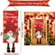 thumbnail image 1 of Bandera colgante de Navidad para puerta de porche, decoraciones navideñas para el hogar, adornos, regalos de Navidad, decoración de Año Nuevo, 2023, 2024, 1 of 4