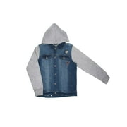 Jean Jacket with Fleece Sleeves & Hood (Big Boy)