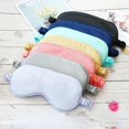 thumbnail image 2 of Máscara De Ojos Suave De Seda Pura 100 %/Portátil De Doble Cara Para Dormir Para Viajar Unisex huangjie unisex, 2 of 2