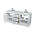 thumbnail image 6 of Elegant Kitchen and Bath 72 inch Double Bathroom Vanity in Grey, 6 of 7