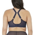 thumbnail image 3 of Women's Elomi Best EL4382 Charley Underwire Stretch Lace Plunge Bra (Navy 38F), 3 of 4
