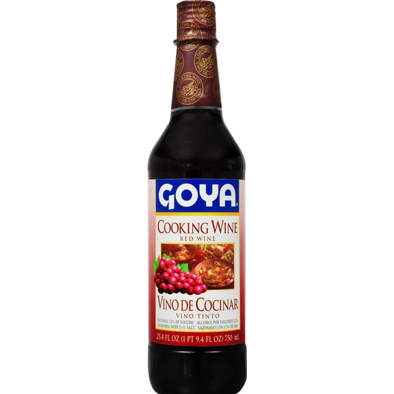 Goya Cooking Wine Red Wine, 25.4 FL OZ