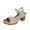 White, variant on Womens Sandals Chunky Heel Gladiator Open Toe Summer Women's Trendy Solid Color Peep Toe Women Footwear Comfortable Walking Beach Sandals for Women White 7.5