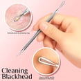 thumbnail image 3 of Teenitor Pimple Extractor Acne Treatment Tool Surgical Grade Blackhead Comedone Removal 2-In-1 Popper Tool For Face Nose, 3 of 5