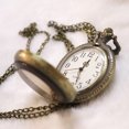 thumbnail image 3 of Shisuyan 1 Pc Pocket Watch Clamshell Hanging Watch Retro Pocket Watch Big Numbers Watch, 3 of 8