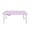 Light Purple, variant on Tcbosik Outdoor Folding Table 4 Foot, Adjustable Height Foldable Table with Carrying Handle for Party, Dining, Picnic, Blue