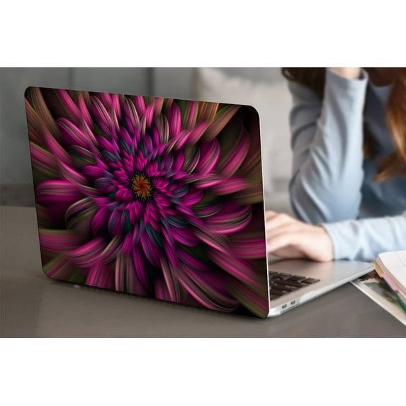 KSK KAISHEK Hard Shell Case for 2023 2022 2021 Released MacBook Pro 16" with XDR Display Touch ID Type C Model: M2 A2780 & A2485 M1 Flower 67