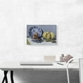 thumbnail image 2 of ARTCANVAS Still Life with Melon Canvas Art Print by Claude Monet - Size: 18" x 12" (0.75" Deep), 2 of 9