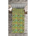 thumbnail image 3 of Ambesonne Car Race Track Quilted Bedspread Set 2 Pcs, Roads Activity, Twin Size, Multicolor, 3 of 3