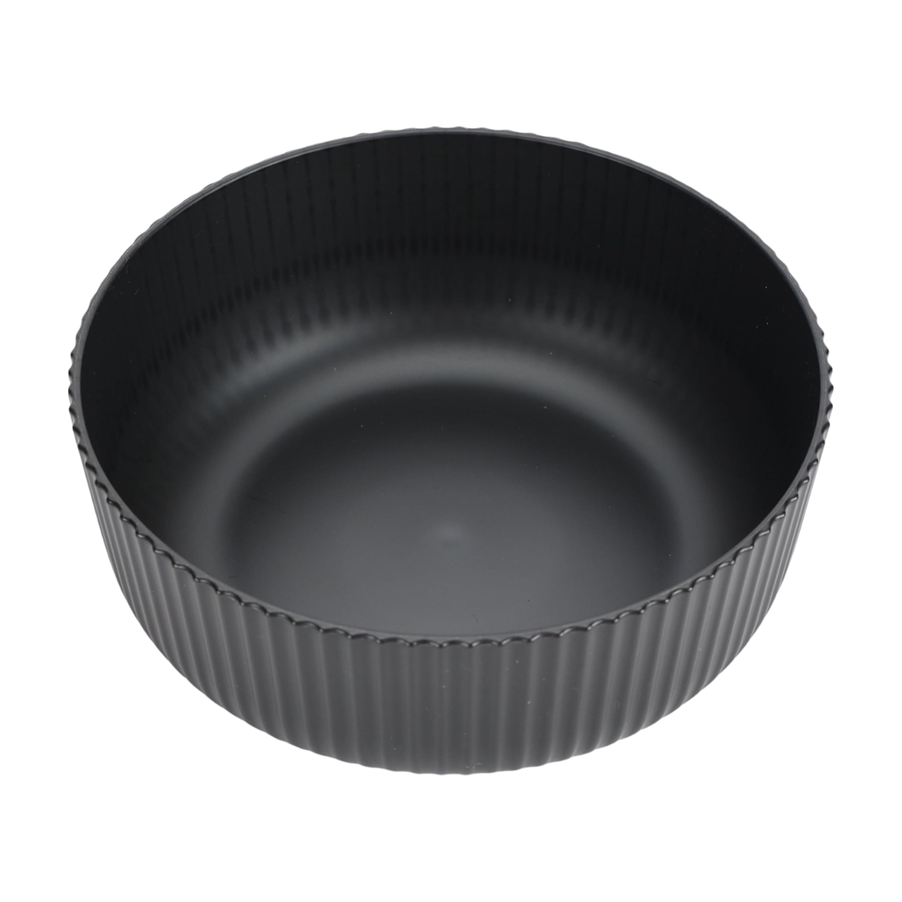 (3 pack) Mainstays - Black Eco-Friendly Recycled Plastic Cereal Bowl, 38-Ounce