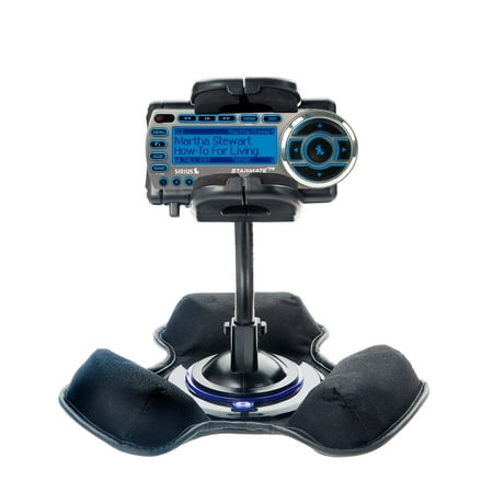 Bean Bag Dashboard Mount - Car / Truck Vehicle Holder Mounting System for Sirius StarMate ST2 Includes Unique Flexible Windshield Suction and Universal Dashboard Mount Options