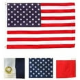 thumbnail image 2 of STARLIGHT- Big Us Flag 4X6 Ft Polyester With Metal Grommets Usa American America Stars, 2 of 4