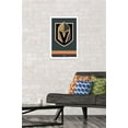 thumbnail image 2 of NHL Vegas Golden Knights - Logo 21 Wall Poster, 14.725" x 22.375", Framed, 2 of 3