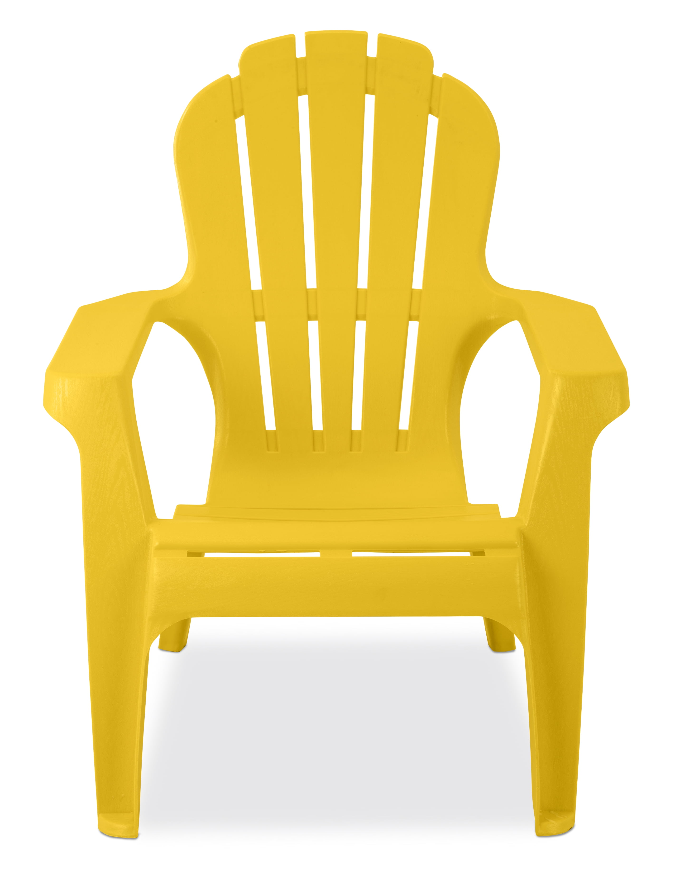american leisure outdoor furniture on Us Leisure Resin Adirondack Plastic Patio Furniture Chair Yellow Walmart Com Walmart Com