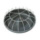 thumbnail image 2 of Comedero para pollos, cubo para pájaros, portátil, para granja, patio trasero, bandeja dispensadora de alimento, comedero para gansos, codornices, 20 hoyos, 2 of 8