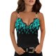 thumbnail image 1 of Blusa sin mangas con cuello en V para mujer a la moda Cami Camiseta con estampado Camis Tops Fridja qr5354, 1 of 5